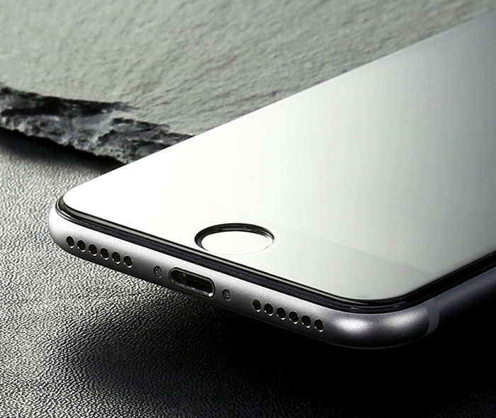Защитное стекло Baseus 0.2mm Tempered Glass для iPhone 7 Plus Черное - Изображение 59485