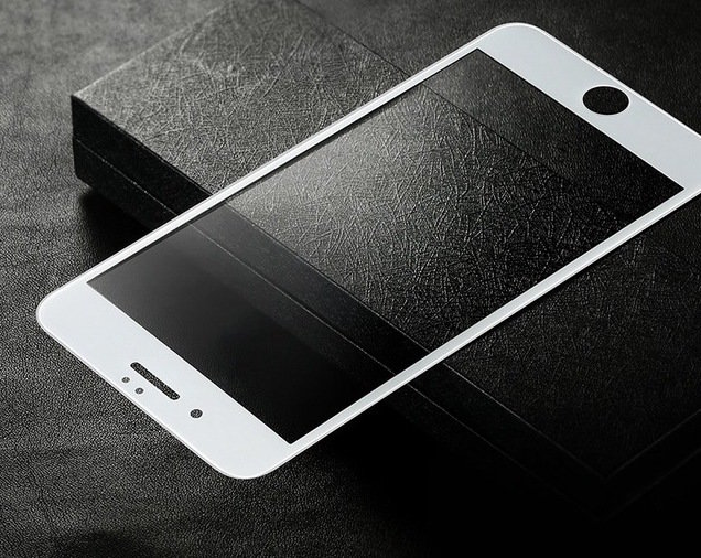Защитное стекло Baseus Soft edge Anti-peeping для iPhone 7 Белое - Изображение 59509