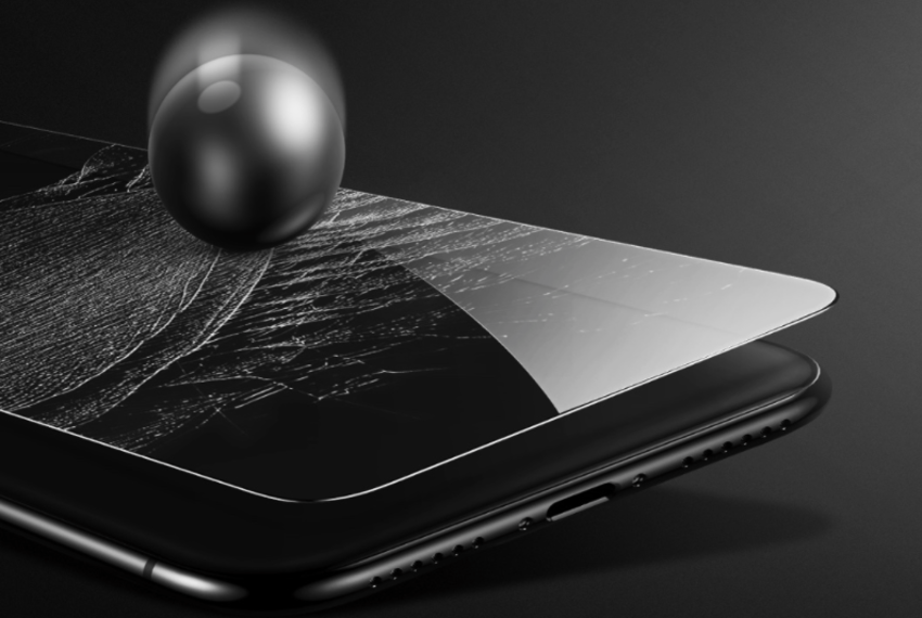 Защитное стекло Baseus Anti-bluelight 0.3mm для iPhone X Антибликовое