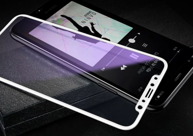 Защитное стекло Baseus Silk-screen 3D Anti-bluelight 0.2mm для iPhone X Белое - Изображение 59573