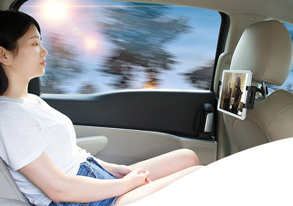 Автомобильный держатель для планшета Baseus Back Seat Car Mount Holder Красный - Изображение 59675