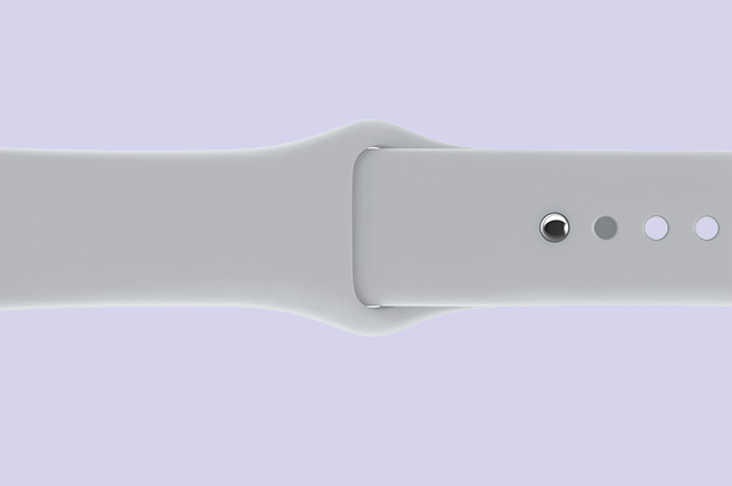 Ремешок силиконовый Special Case для Apple Watch 2 / 1 (38мм) Серый S/M/L 4 - Изображение 59765