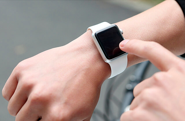 Ремешок силиконовый Special Case для Apple Watch 2 / 1 (38мм) Белый S/M/L 4
