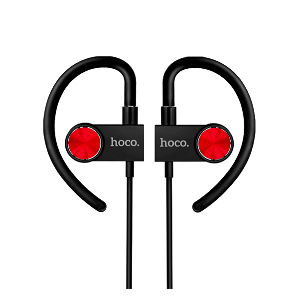 Беспроводные вакуумные Bluetooth наушники с микрофоном для спорта HOCO ES5 Черные - Изображение 9673