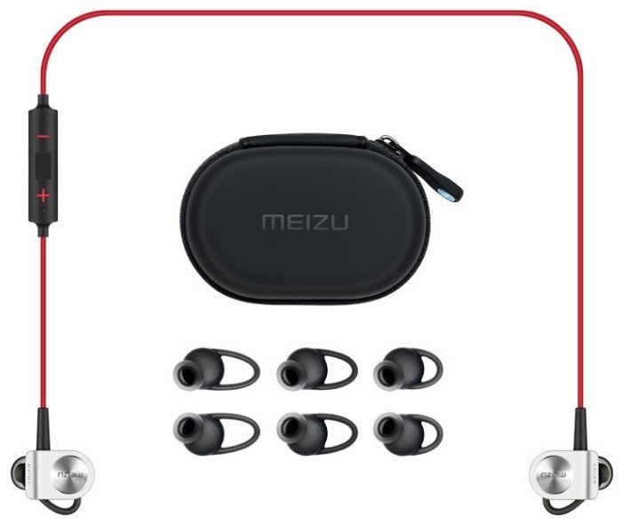 Беспроводные вакуумные Bluetooth наушники для спорта Meizu EP51 Черные - Изображение 9753