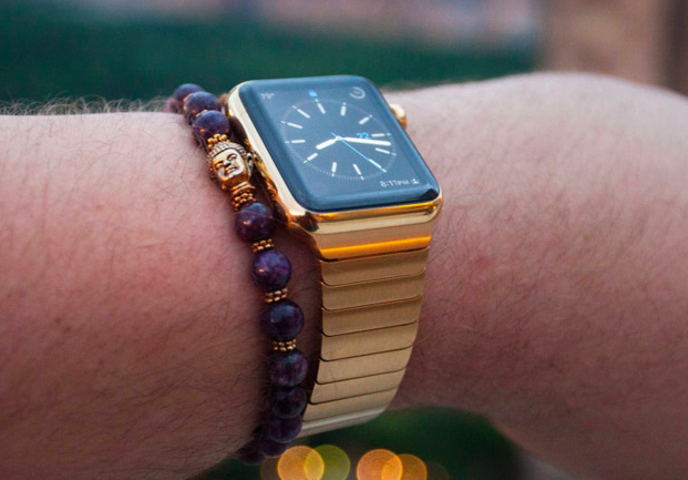 Браслет блочный для Apple Watch 2 / 1 (42мм) Золотой - Изображение 59919