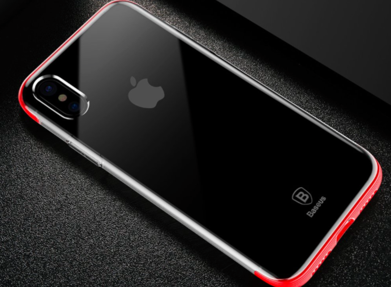 Чехол накладка Baseus Armor Case For iPhone X Красный