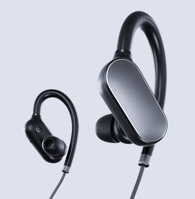 Беспроводные вакуумные Bluetooth наушники для спорта с микрофоном Xiaomi Headset Черные - Изображение 10005