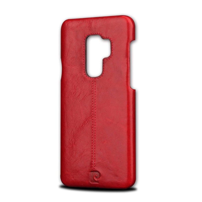 Чехол накладка Pierre Cardin Premium для Samsung Galaxy S9 Plus Красный - Изображение 60037
