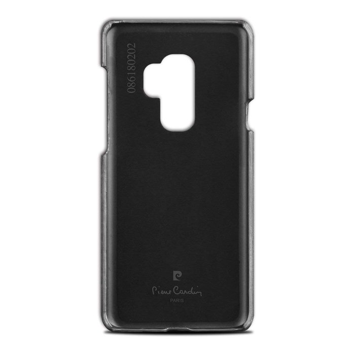 Чехол накладка Pierre Cardin Premium для Samsung Galaxy S9 Plus Черный - Изображение 60049