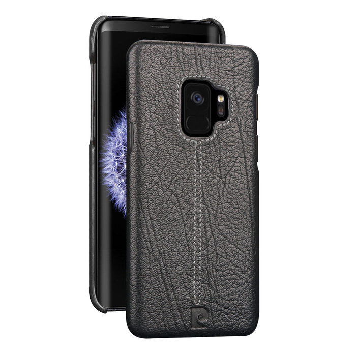 Чехол накладка Pierre Cardin Premium для Samsung Galaxy S9 Черный - Изображение 60097