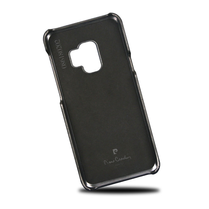 Чехол накладка Pierre Cardin Premium для Samsung Galaxy S9 Черный - Изображение 60103