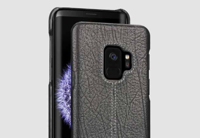 Чехол накладка Pierre Cardin Premium для Samsung Galaxy S9 Черный