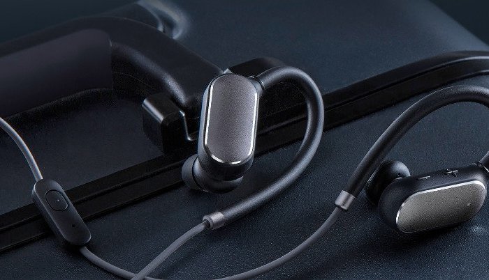 Беспроводные вакуумные Bluetooth наушники для спорта с микрофоном Xiaomi Headset Черные - Изображение 10025