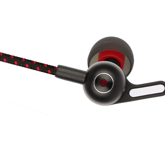 Беспроводные вакуумные Bluetooth наушники для спорта с микрофоном Momax Wave Magnetic Черные - Изображение 10065