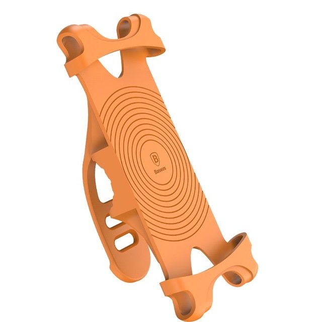Крепление-держатель для телефона на велосипед Baseus Miracle Bicycle Оранжевый - Изображение 60637