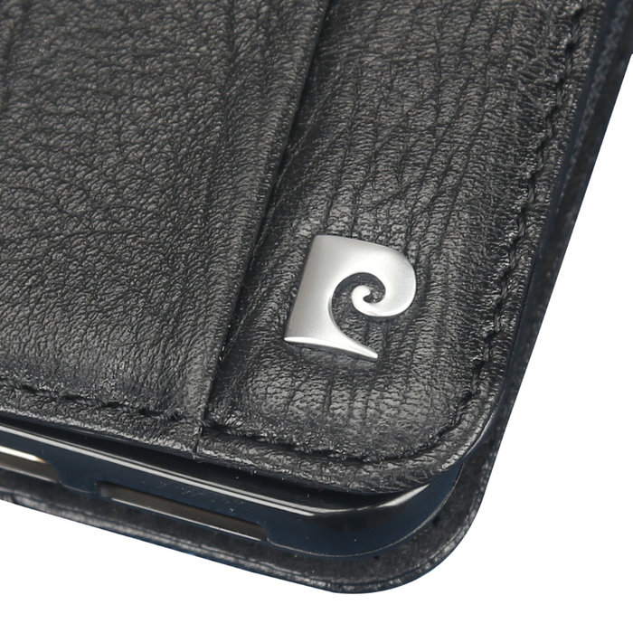 Кожаный чехол книжка Pierre Cardin для Samsung Galaxy S9 Черный - Изображение 60469