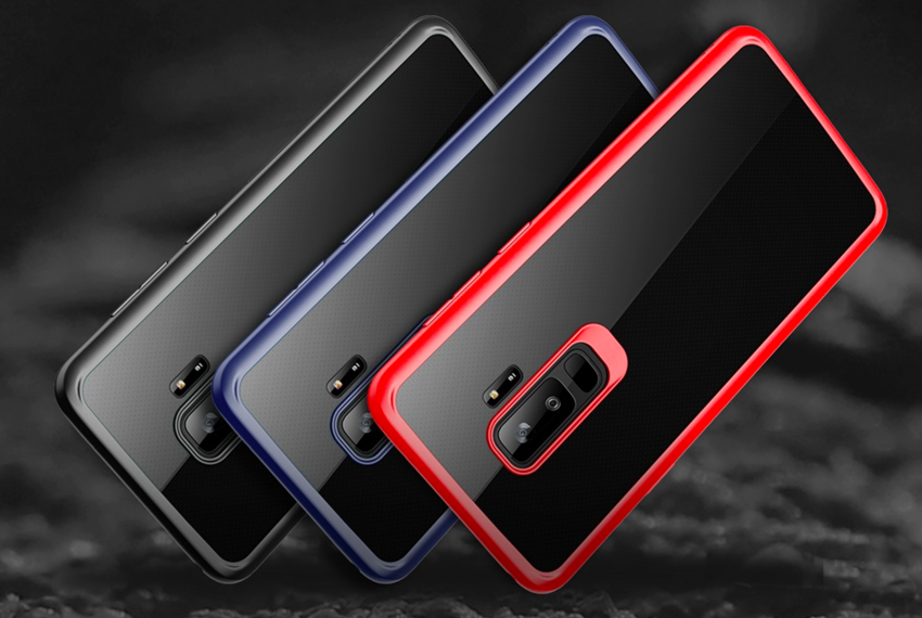 Чехол накладка Devia 360 Full Protection для Samsung Galaxy S9 Plus Красный