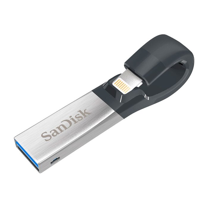 Флешка для телефона iPhone SanDisk iXpand Flash Drive USB Lightning 32GB Серебро - Изображение 60687