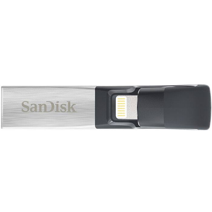 Флешка для телефона iPhone SanDisk iXpand Flash Drive USB Lightning 32GB Серебро - Изображение 60689