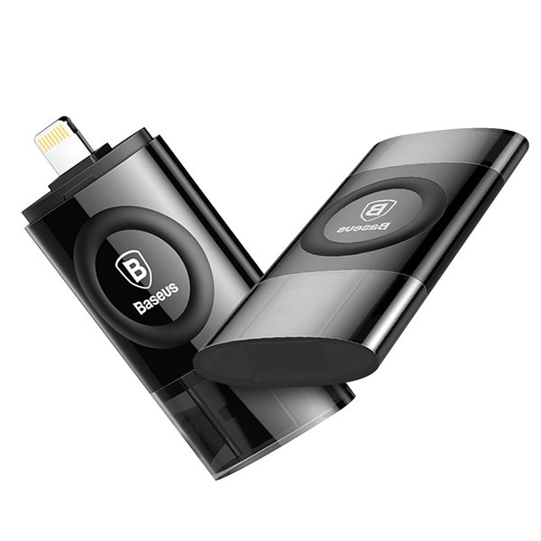 Флешка для телефона iPhone Baseus Obsidian X1 USB Lightning 64Gb Черная - Изображение 60705