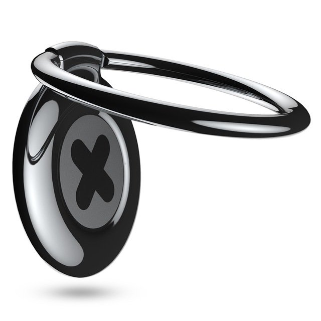 Кольцо-держатель для телефона Baseus Symbol Ring Bracket Черный - Изображение 60767