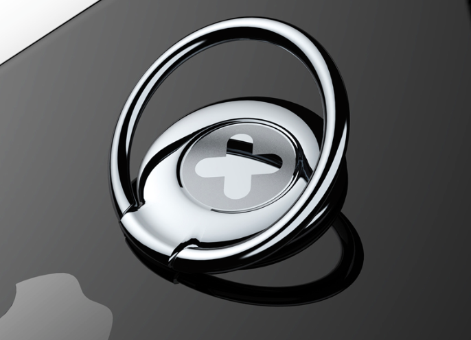 Кольцо-держатель для телефона Baseus Symbol Ring Bracket Черный - Изображение 60789