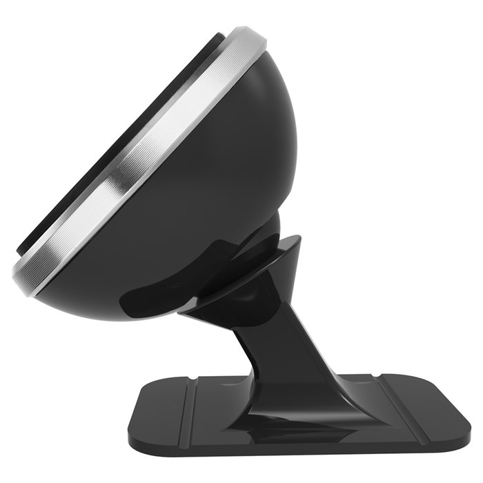 Автомобильный держатель для телефона Baseus Rotation Magnetic 360 Серебро - Изображение 61413