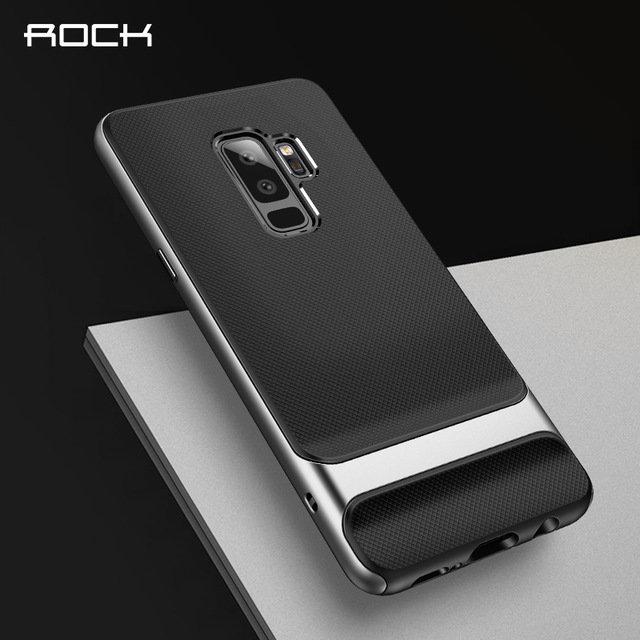 Чехол накладка Rock Case для Samsung Galaxy S9 Plus Серебро - Изображение 61467