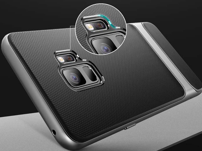 Чехол накладка Rock Case для Samsung Galaxy S9 Plus Серебро - Изображение 61473