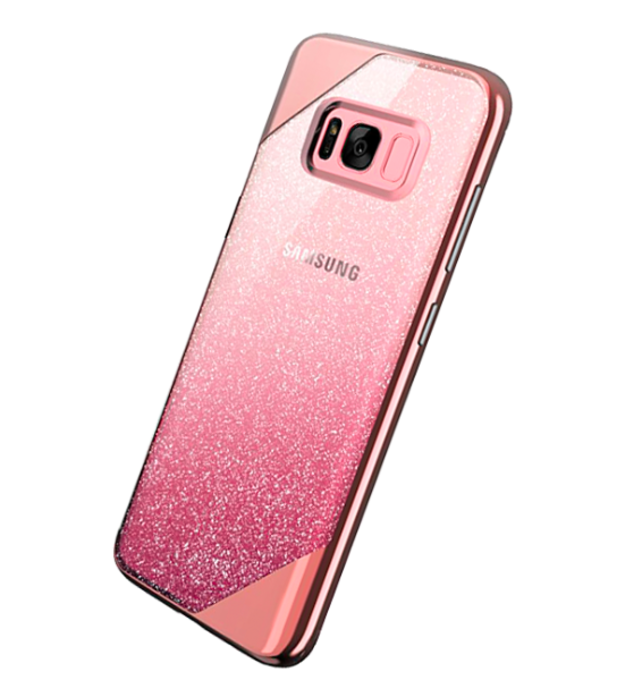 Чехол накладка X-Doria Revel Lux для Samsung Galaxy S8 Розовое золото - Изображение 7075