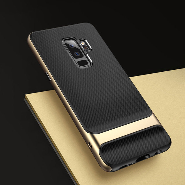 Чехол накладка Rock Case для Samsung Galaxy S9 Plus Золото - Изображение 61487
