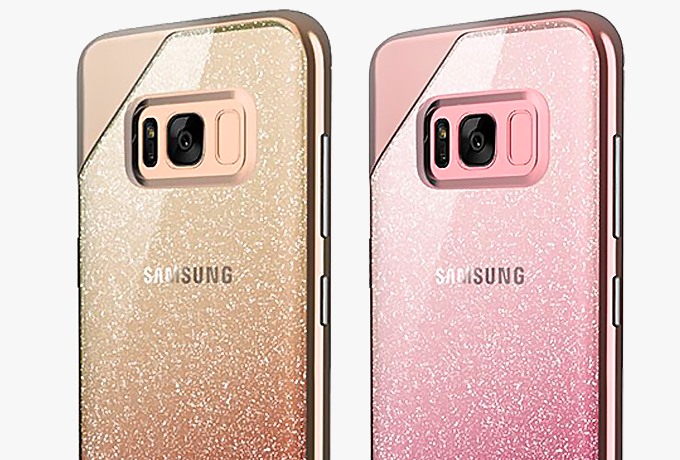 Чехол накладка X-Doria Revel Lux для Samsung Galaxy S8 Розовое золото - Изображение 61509