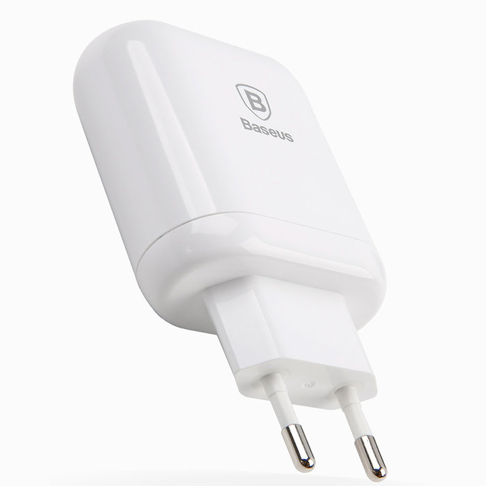 Зарядное устройство для телефона Baseus Bojure Series USB-Type-C Белое - Изображение 61617