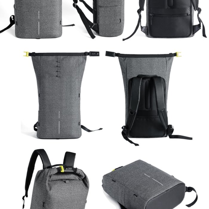 Рюкзак антивор для ноутбука Bobby XD Design Urban Серый - Изображение 62017