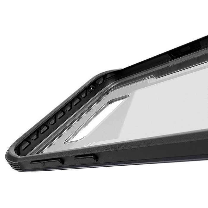 Противоударный чехол накладка X-Doria Defense Shield для Samsung Galaxy S8 Черный - Изображение 62087