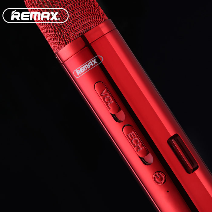 Портативная Bluetooth колонка Remax K03 Красная - Изображение 62253