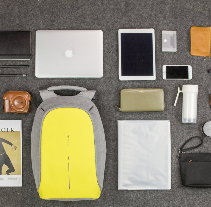 Рюкзак антивор для ноутбука Bobby XD Design Compact Желтый - Изображение 62908