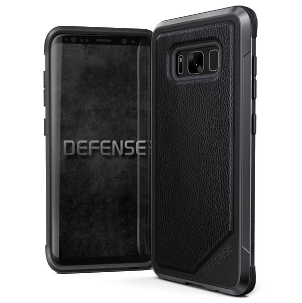 Противоударный чехол X-Doria Defense Lux для Samsung Galaxy S8 Черный - Изображение 7293