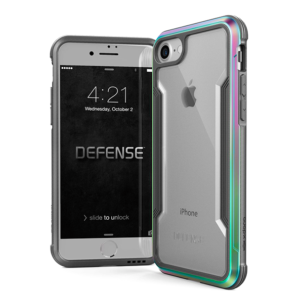 Противоударный чехол накладка X-Doria Defense Shield для iPhone 7 Хамелеон - Изображение 63937