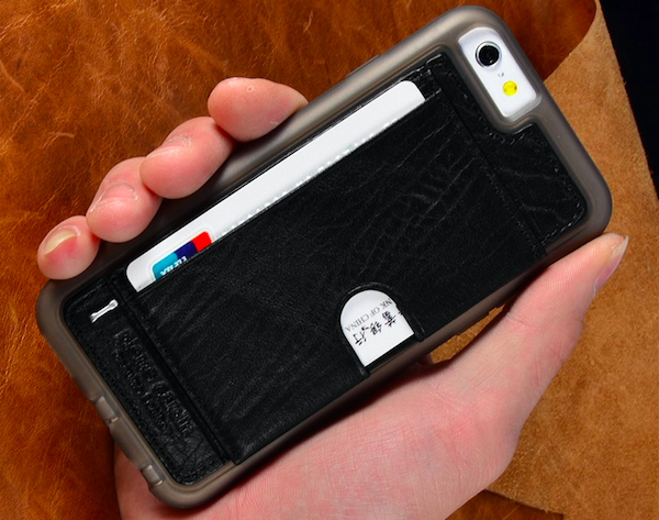 Кожаный чехол накладка Pierre Cardin Wallet для iPhone 8 Черный - Изображение 96339