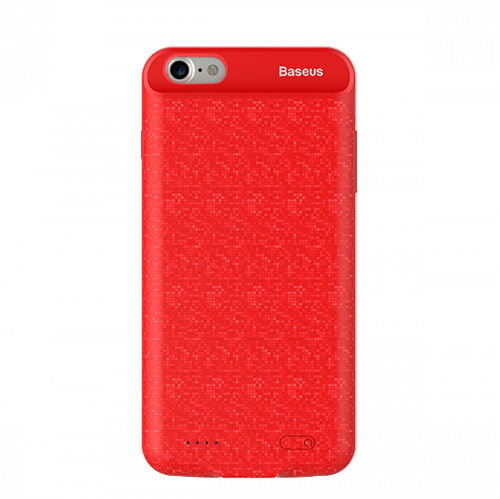Чехол-аккумулятор Baseus Power Bank Case 2500mAh для iPhone 8 Красный - Изображение 97529