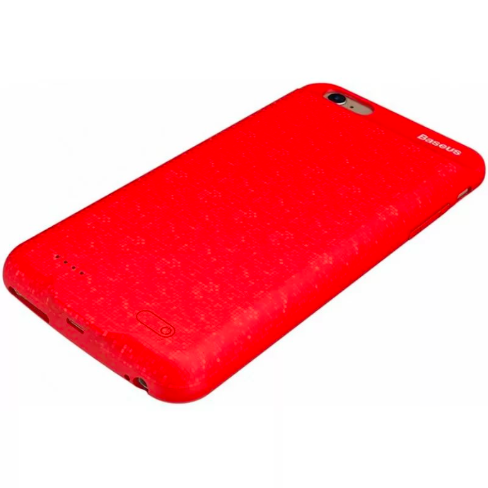 Чехол-аккумулятор Baseus Power Bank Case 2500mAh для iPhone 8 Красный - Изображение 97538
