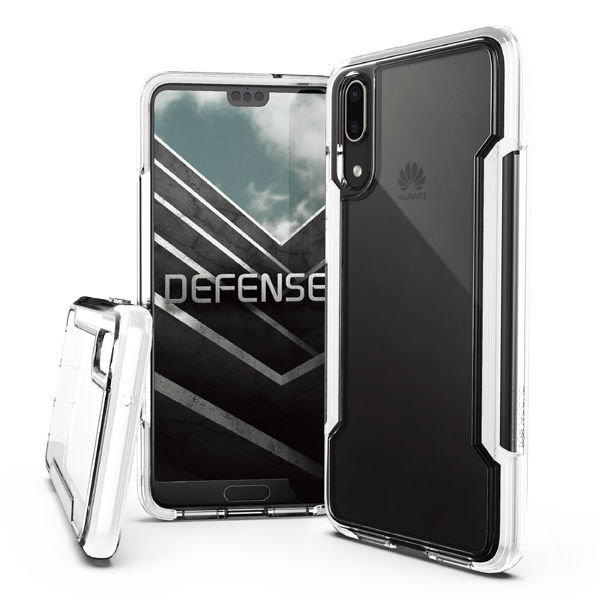 Противоударный чехол X-Doria Defense Clear для Huawei P20 Белый - Изображение 98527