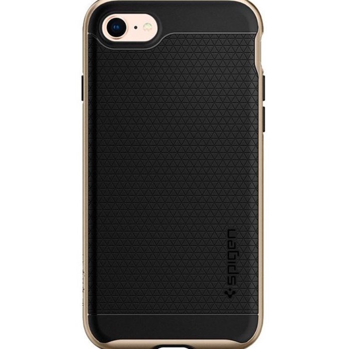 Противоударный чехол накладка Spigen Neo Hybrid для iPhone 7 Черный - Изображение 98806