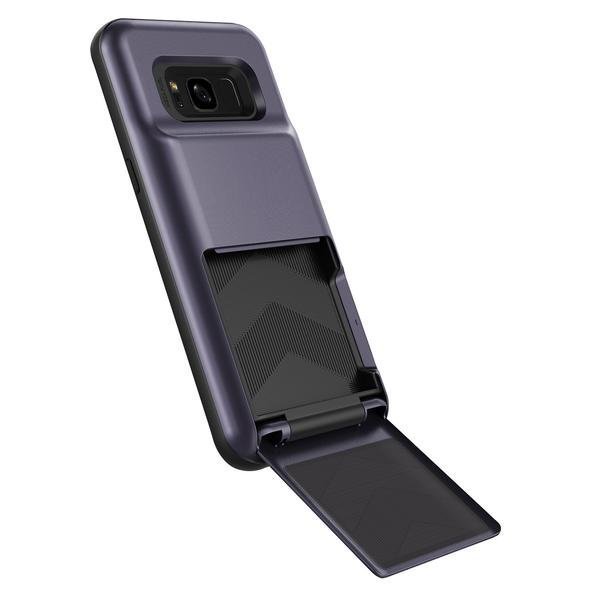 Чехол накладка VRS Design Damda Folder для Samsung Galaxy S8 Фиолетовый - Изображение 99119