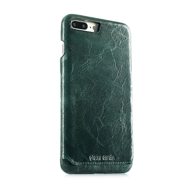 Кожаный чехол накладка Pierre Cardin для iPhone 8 Plus Зеленый - Изображение 99906