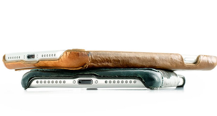 Кожаный чехол накладка Pierre Cardin для iPhone 7 Plus Зеленый - Изображение 99957