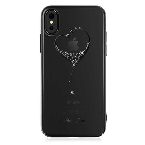 Чехол накладка Swarovski Kingxbar Wish Series для iPhone Xs Max Черный - Изображение 110318