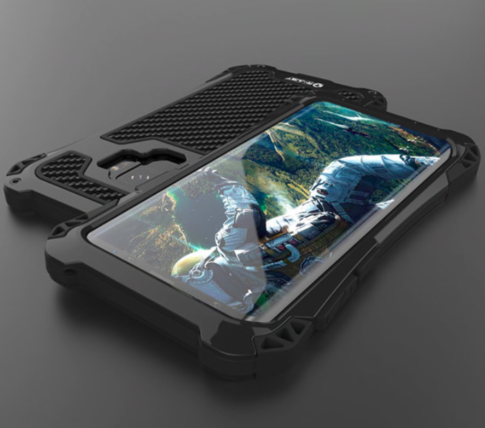 Противоударный чехол R-Just Amira для Samsung Galaxy S9 Черный - Изображение 102161